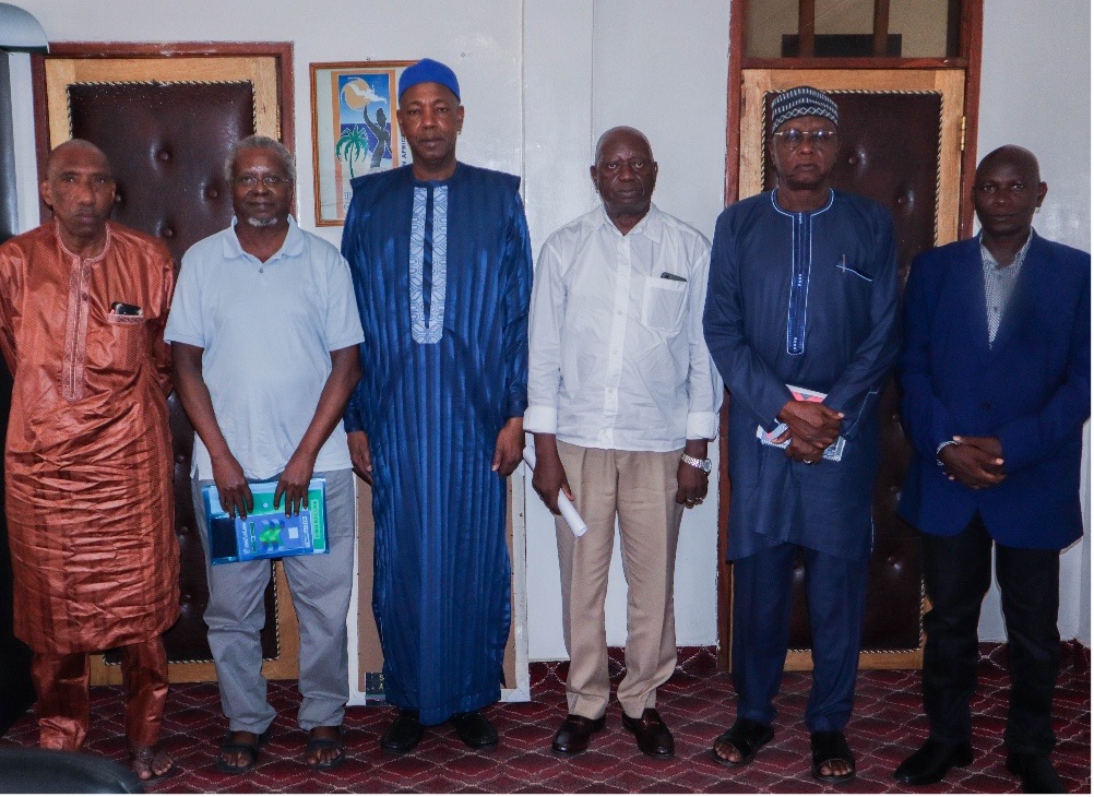 The Ministry of Lands, Regional Government, and Religious Affairs (MoLRG&RA) on Wednesday, 19th August 2026, received the Members of The Gambia Lands Commission at the Quadrangle in Banjul, on a courtesy visit, a significant meeting that signals renewed commitment to reforming the country’s land administration framework.